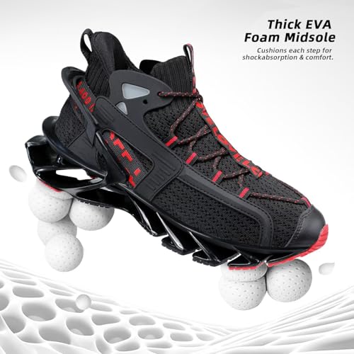 Men's Walking Running Shoes Blade Tennis Casual Fashion Sneakers Comfort Non Slip Sport Athletic Trainer3