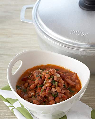 IMUSA USA 17.9Qt JUMBO Traditional Colombian Caldero (Dutch Oven) for Cooking and Serving, Silver, 17.9 Quart 9 Gallery Image