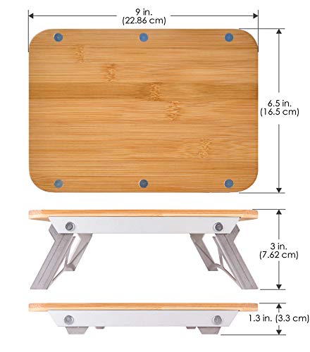 image for nCamp Universal Portable Outdoor Camping Elevated Prep Cutting Board S