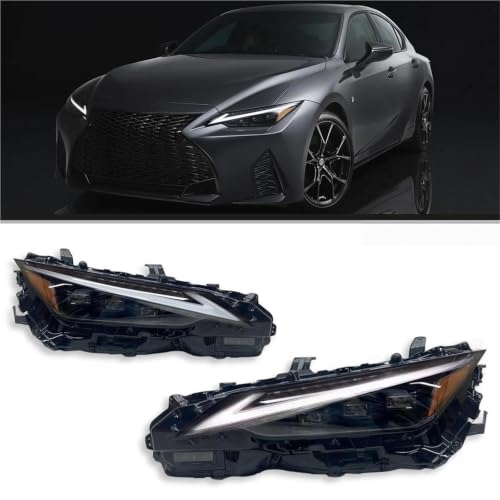 LED Headlight Assembly Set for 2021–2025 Lexus IS300, IS350 and IS500 - Image 4