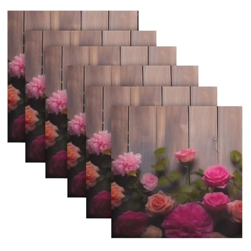 Servilletas de Tela Butterfy Set 6 20x20 in Poliéster miniatura 2