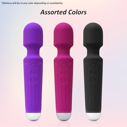 Image of Magic Full Body Massager for Stress & Pain Relief | Compact & Waterproof | 5 Speed Modes | Relaxation | Travel & Skin Friendly | Stress & Pain Relief - Purple