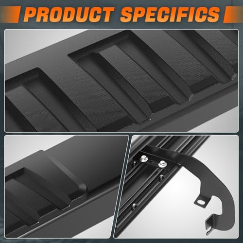 6 in. Wide Aluminum Running Boards Compatible with 19-24 Chevy miniatura 3