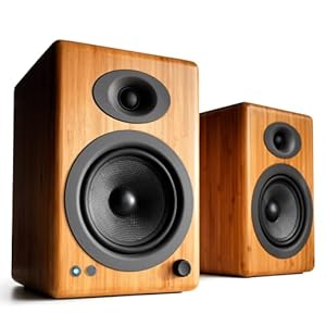 Audioengine A5+ Plus Wireless Speaker | Desktop Monitor Speakers | Home Music System aptX HD Bluetooth,150W Powered…