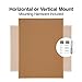 Staples Standard Durable Cork Bulletin Board, Oak Finish Frame, 4-ft x 3-ft (28337-CC)