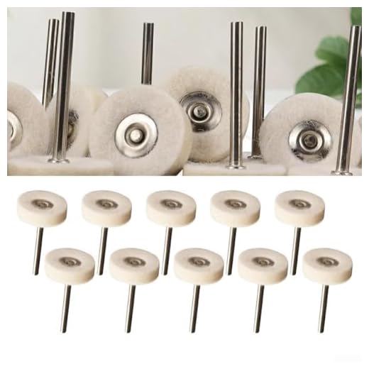 Wool Felt Polishing Wheel Set