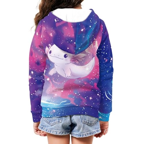 Image of Biyejit Kids Novelty 3D Graphic Printed Hooded Sweatshirt