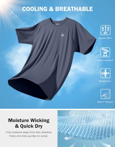 G GRADUAL Mens Moisture-Wicking T-Shirt xx use - image 5