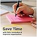Post-it Super Sticky Notes, 5 Sticky Note Pads, 3 x 3 in., School Supplies and Office Products, Ideal for Textbooks, Notebooks, Walls and Vertical Surfaces, Playful Primaries Collection