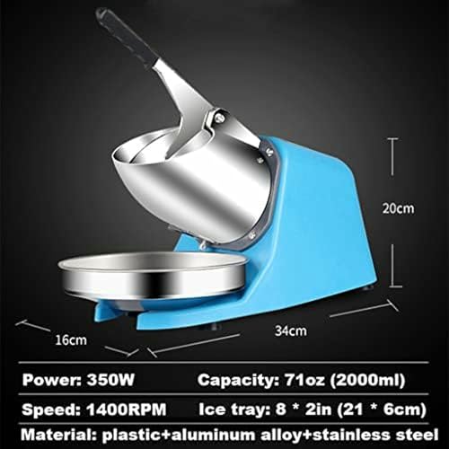 Broyeur de glace électrique en acier inoxydable durable haute capacité - 3