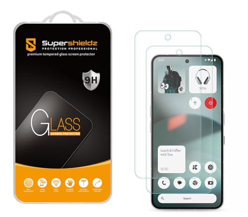 Supershieldz (2 Pack) Designed for Nothing (Phone 3) Tempered Glass ...