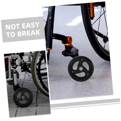 Accessoires de remplacement pour chariot de supermarché : kit 2 roues Healvian - 2