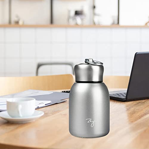 Small Vacuum Insulated Water Bottle Mini Thermal Water Bottle Leak-Proof Vacuum Drink Bottle for Home Outdoors, Travel - Image 2
