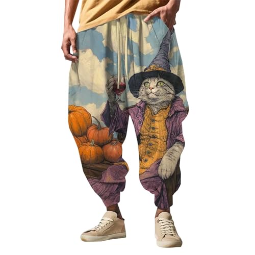 Pantalon sarouel surdimensionné contre la chaleur d'été