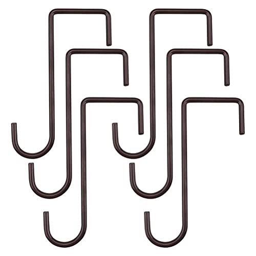La mejor selección de Cercas de aire comprados en linea. 46 Haofy Colgador de Plantas, 6 Piezas de 8 × 3 Pulgadas, Ganchos de Hierro para Plantas, Herramientas para Patio, Ganchos para Cercas para Colgar Al Aire Libre, Comederos para...