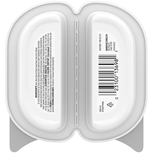 Sheba Perfect Portions Bistro Wet Cat Food Trays (24 Count, 48 Servings), Chicken In Alfredo Sauce Entrée, Easy Peel Twin-Pack Trays #TOP2