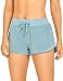 CRZ YOGA Women's Workout Running Shorts Sports Gym Athletic Shorts with Pocket - 2.5 Inches