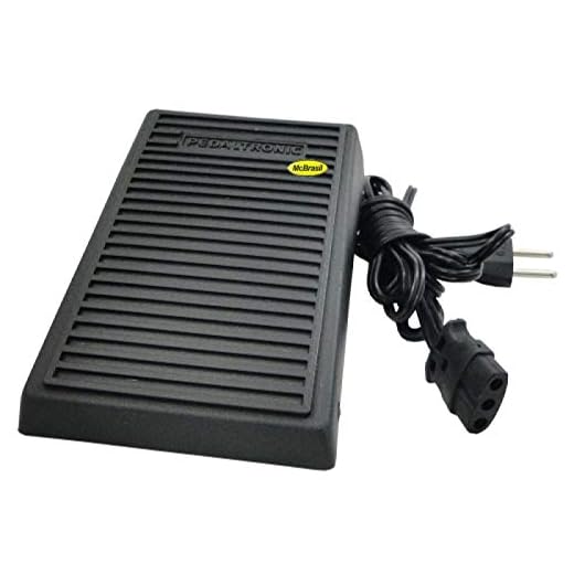 Pedal Reostato 15956 / HF5W11 Para Máquina De Costura Doméstica Elgin - 982480