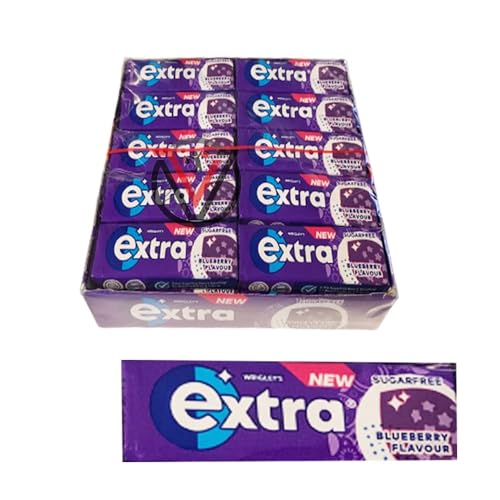 Generic Wrigley Extra Sugar Free Chewing Gum | Extra Blueberry & Extra Apple Pick any Flavour & Number of Packs