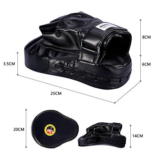 Rehomy Guanti da Boxe da 2 Pezzi Cuscinetti da