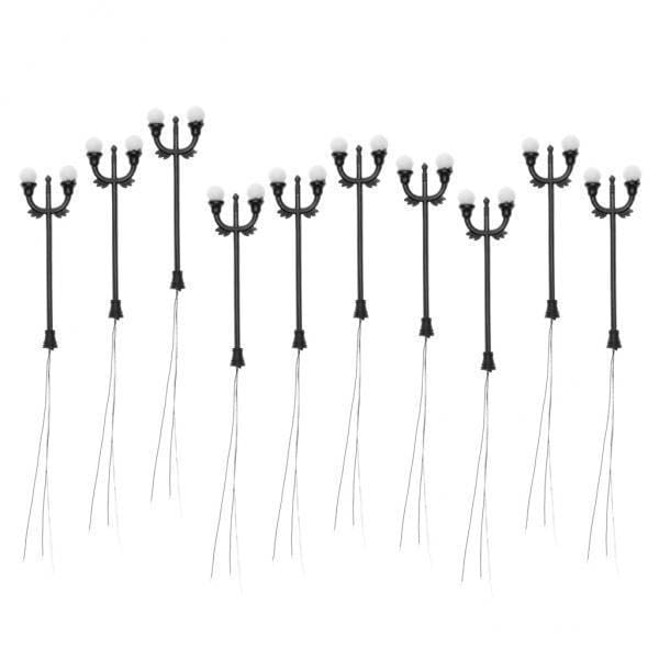3x10Pcs Model Courtyard Light LED Street Lamps Lamppost Style 1 | Toys & Hobbies | Model Railroads & Trains | HO Scale | Parts & Accessories | Lamps & Lights-image-39