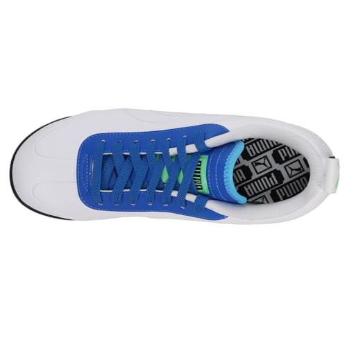 PUMA Kids Boys Roma Raceway Lace Up Sneakers Shoes Casual - White - Size 5.5 M4