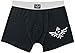 Produktbild Nintendo Boxershorts -L- Zelda Logo, schwarz