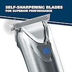 Wahl Stainless Steel Lithium Ion 2.0+ Beard Trimmer for Men - Electric Shaver & Nose Ear Trimmer - Rechargeable All in…