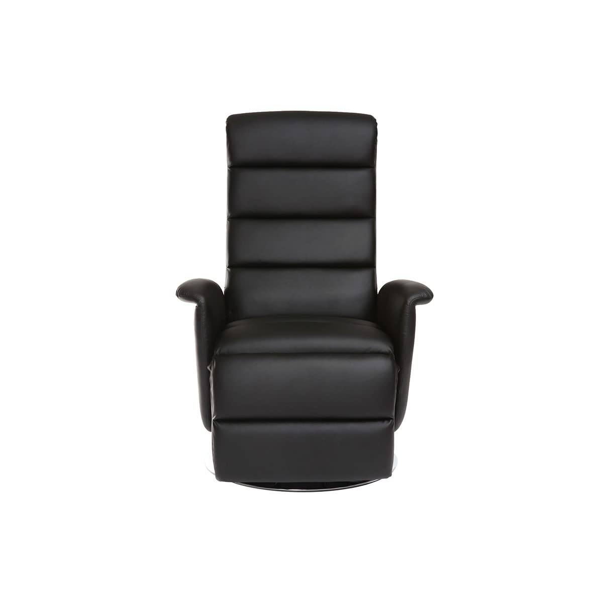 Miliboo Fauteuil Relax Manuel Noir Nelson