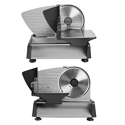 Brotschneidemaschine, Allesschneider Elektrischer Allesschneider Elektrisch Wurstschneidemaschine mit Einstellbare… – Bild 5