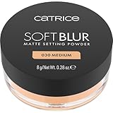 Catrice Soft Blur Matte Setting Powder 030 Medium, finish opacizzato, cipria traspirante e leggera, lunga durata, per fissare il make-up, 8g