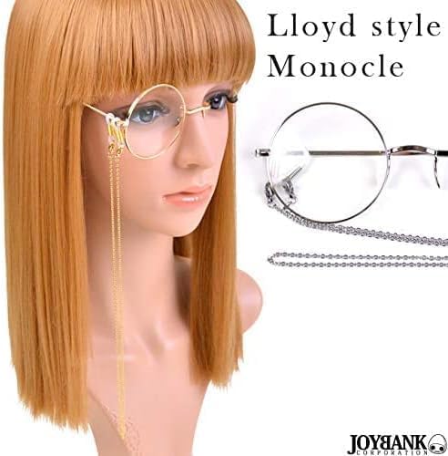 Amazon.co.jp: [Eoitushy] モノクル ロイド 片眼鏡 眼鏡