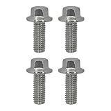 A.A Skid Plate, Splash Shield Bolts Replacement for Toyota 4Runner, Tacoma, FJ Cruiser, Tundra, Sequoia, Land Cruiser, Scion XB - Stainless Steel, 10 mm Head - 90080-11373 (4 Pack)