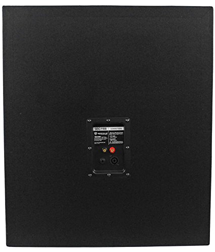 Image of Rockville SBG1188 18 inch Passive Pro DJ Subwoofer, 8 Ohm, MDF, Pole Mount