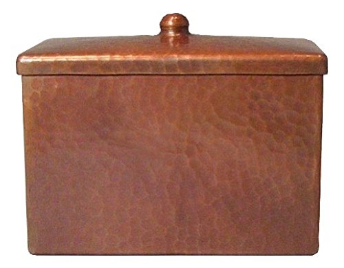 Solid Oak Recipe Box, Sunflower Design, Amish Made