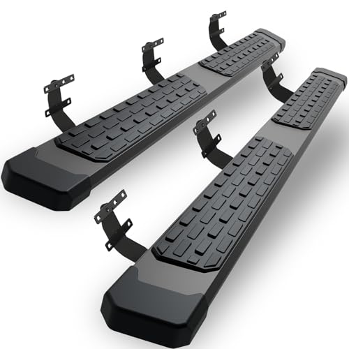 Estribos de Aluminio 6" para Dodge Ram 1500 2019-2026 Negro miniatura 1