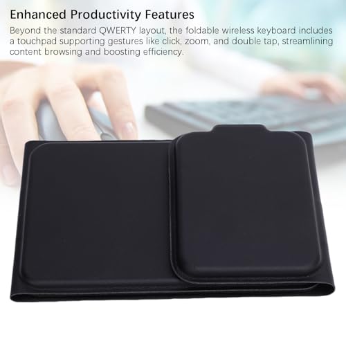 Clavier pliable sans fil pavé tactile numérique compatible OS X iOS