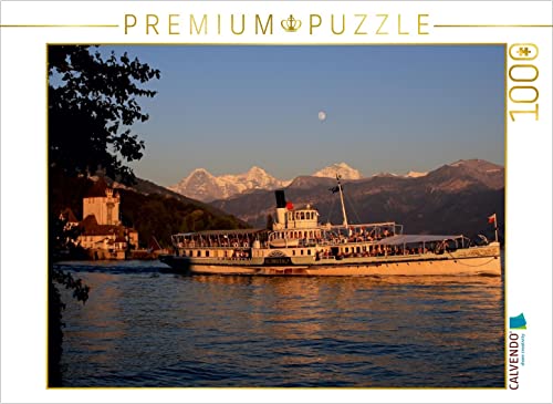 Puzzle 1000 pièces Lac de Thoune CALVENDO panorama suisse