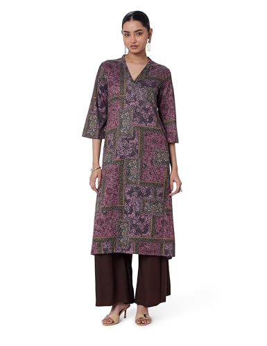 Image of BIBA Women Straight Printed Kurta
