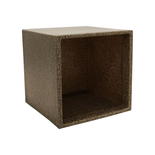 Image of Harshdeep Roto Pots - Quebec Square - 12 Inch Highly Durable, Lightweight Planter for Indoor Outdoor Home Balcony Garden Decor, Stone Finish (Sand Stone, Medium)