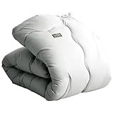 タンスのゲン 掛け布団 シングル 日本製【シンサレートULTRA150 全面使用】東レFT綿 洗える 冬 あったか グレー 10419121(84628)