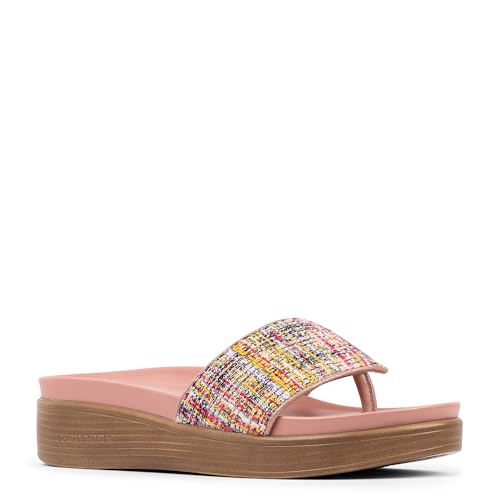 Image of Donald Pliner Women's Fifi Slide Sandals, Women's Summer Sandals, Women's Shoes, Comfortable Open-Toe Casual Flats