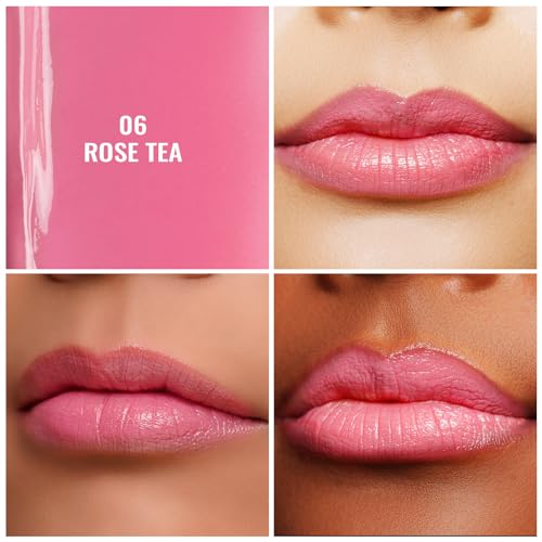 Oulac Light Pink Moisturizing Lipstick Tinted Lip Balm - Hydrating Lip Crayon for Dry Lips & Blush - Lip Colour and Cheeks Makeup - Image 3