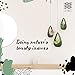 23 Bees, Hanging Air Plant Holder, White Hanger Ceramic Planter, Small Floating Succulent Pots Container, Cactus Holders with Metal Wire, 3 Pack