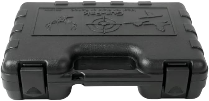 PAK Gun 13-inch Hard Gun Case for Pistols – Weather-Resistant HDPE Shell – Lockable Tabs – Protective Foam – 13.5 x 10 x 3.5 in – Made in USA - Image 3