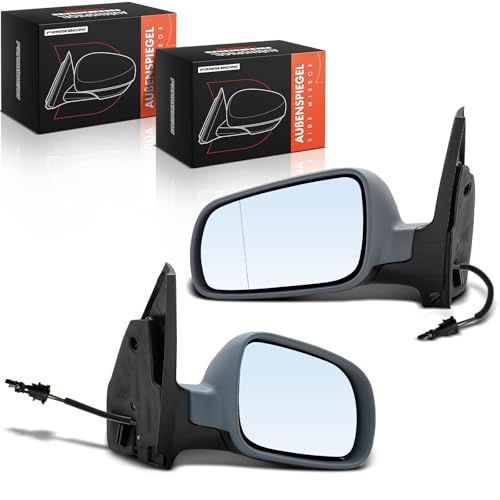 Frankberg 2x Retrovisor exterior Izquierda derecha Plegables Manualmente Compatible con Golf IV 1J1 Golf IV Variante 1J5 B.o.r.a 1J2 B.o.r.a Variante 1J6 Replace# 1J1857521