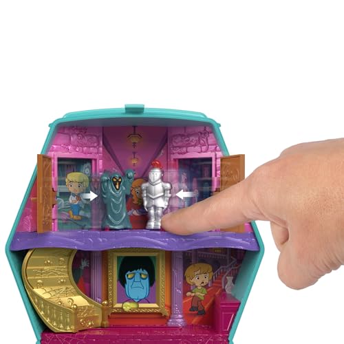 ​Polly Pocket x Scooby Doo Partnership Compact, Micro Dolls & Playset