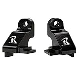 [レックマウント] 両持ちナローマウント用 ライトアダプター CATEYE キャットアイ フロントライト用 左右セット【LR-CATHL2】タイプ19のヘッドやアーム・ライドオンバッグ左右にあるネジ穴に共締めが可能