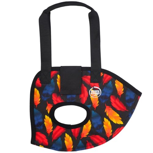DOWN UNDER OUTDOORS Chicken Carrier Sling Holder Bag with Handle Chicken Accessories for Foot Treatment Medic Leg Injuries Bumblefoot Poultry Farm Carrying Transport Three Sizes (Small)