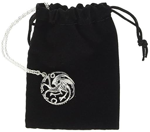 Noble Collection Juego de Tronos de Collar y Colgante Targaryen (Sterling Silver) | Ya disponible en tu tienda friki favorita! En mundofriki.es!